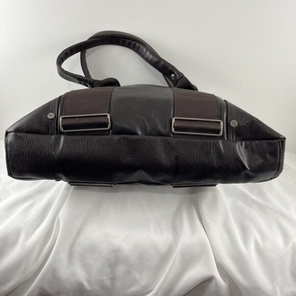 Samsara Brown Vegan Shoulder Bag - Picture 7 of 9